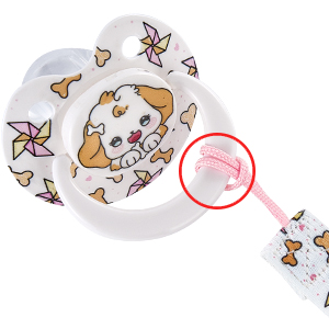 Somniumnight Cute Adult Size Pacifier: Big Shield Paci for Anxiety with Case - Puppy Soft Silicone Large Nipple for Sleep - Binky for Autism - Image 3