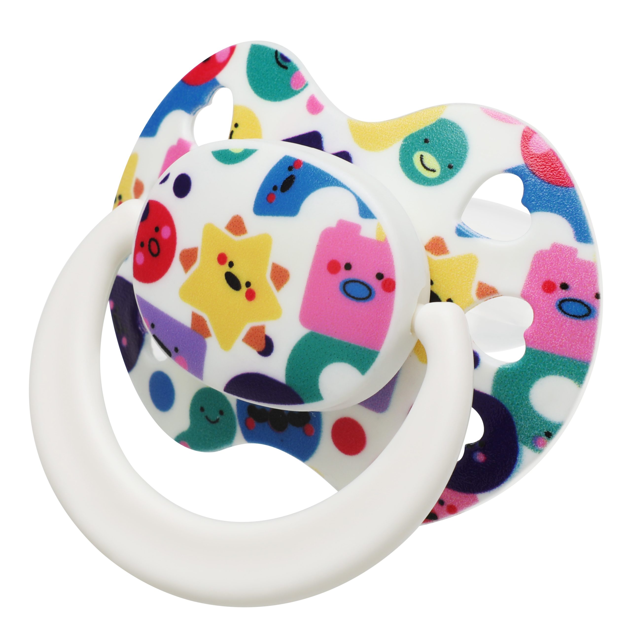 Silicone Adult Pacifier for Anxiety Relief: Large Size Binky with Stress Sensory Sleep Big Comfort - Paci for Autism Special Needs Nipple Teat Jumbo Extra as Gift - Image 3